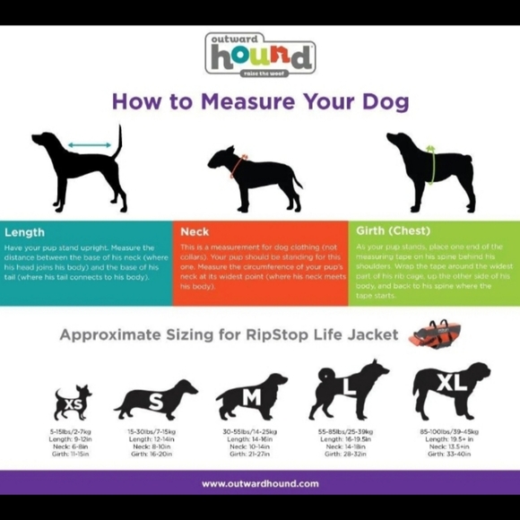 NEW Furry 4 Legged Friend Life Jacket Clown Fish Protect Pet M Up to 55lbs - Picture 6 of 10